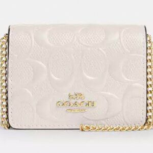 Coach Mini Wallet On A Chain